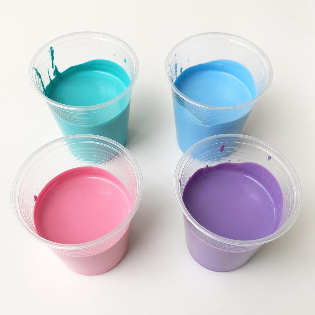 Stap 1: Kleuren kiezen — Puddle Pour