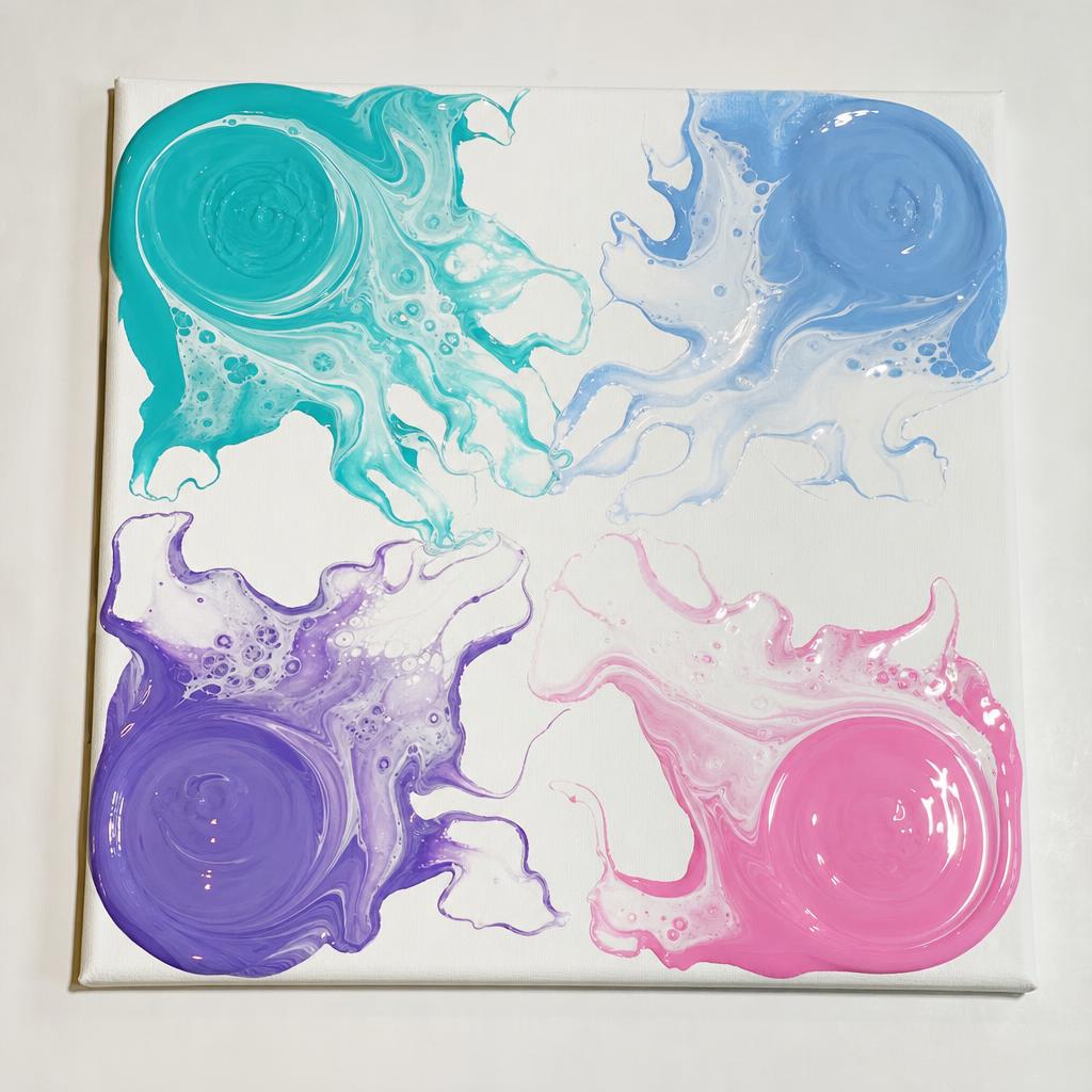 Stap 3: Patronen opbouwen — Puddle Pour